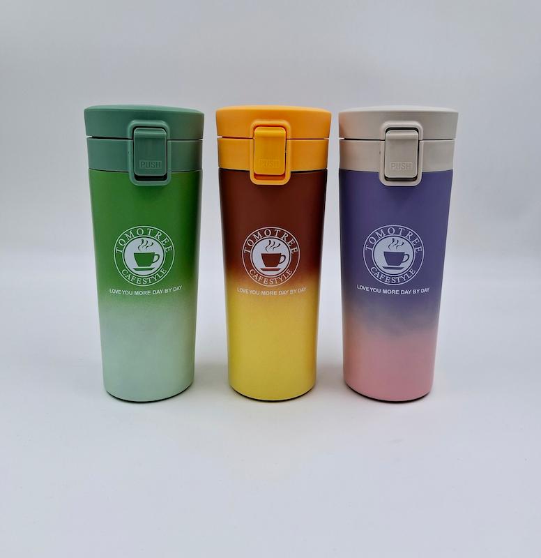 تراول ماگ قفل دار طرح رنگی