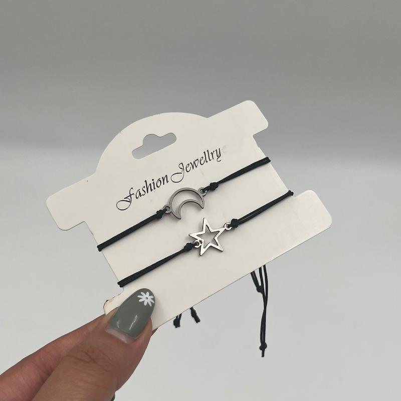 دستبند ست ماه و ستاره