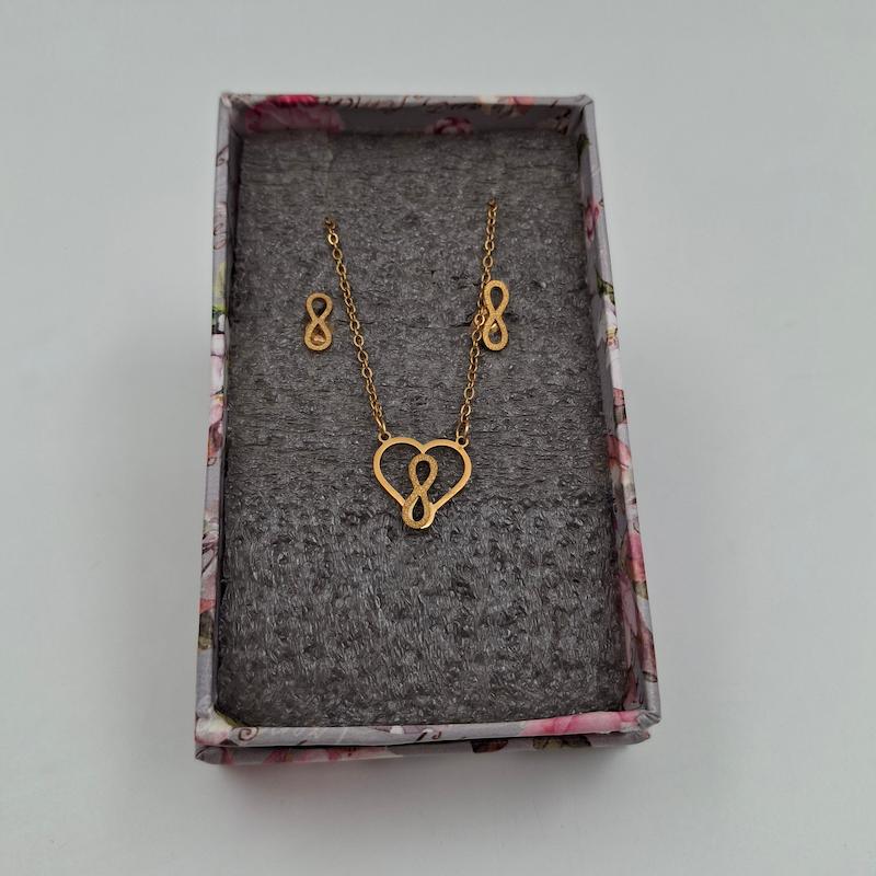 نیم ست قلب بی نهایت