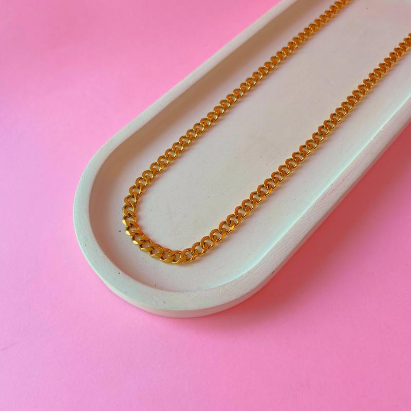 گردنبند کارتیر طلایی تک