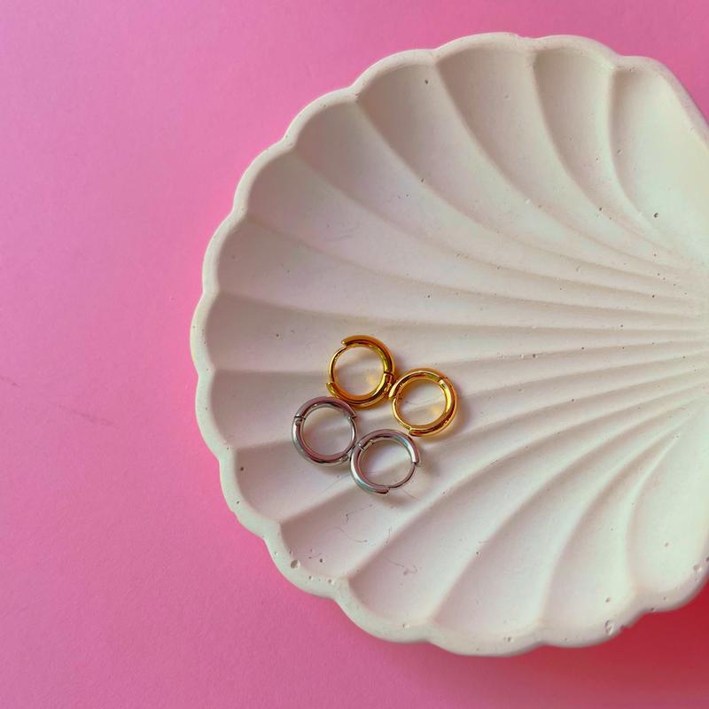 گوشواره حلقه ای ریز 