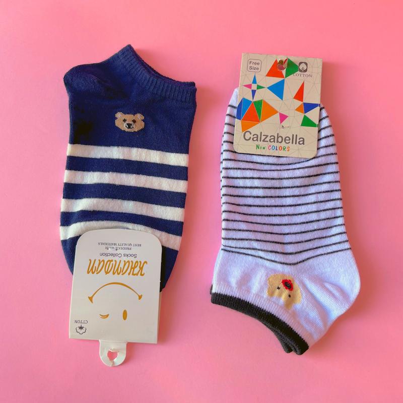 جوراب تدی راه راه