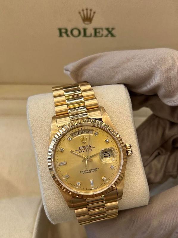 ساعت طلا رولکس