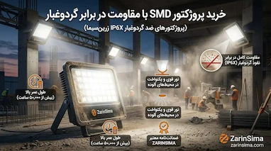 خرید پروژکتور با مقاومت در برابر گردوغبار
