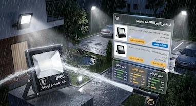 خرید پرژکتور SMD ضد رطوبت