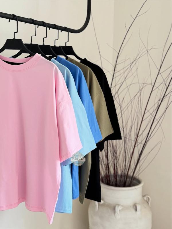 تیشرت بیسیک باکسی