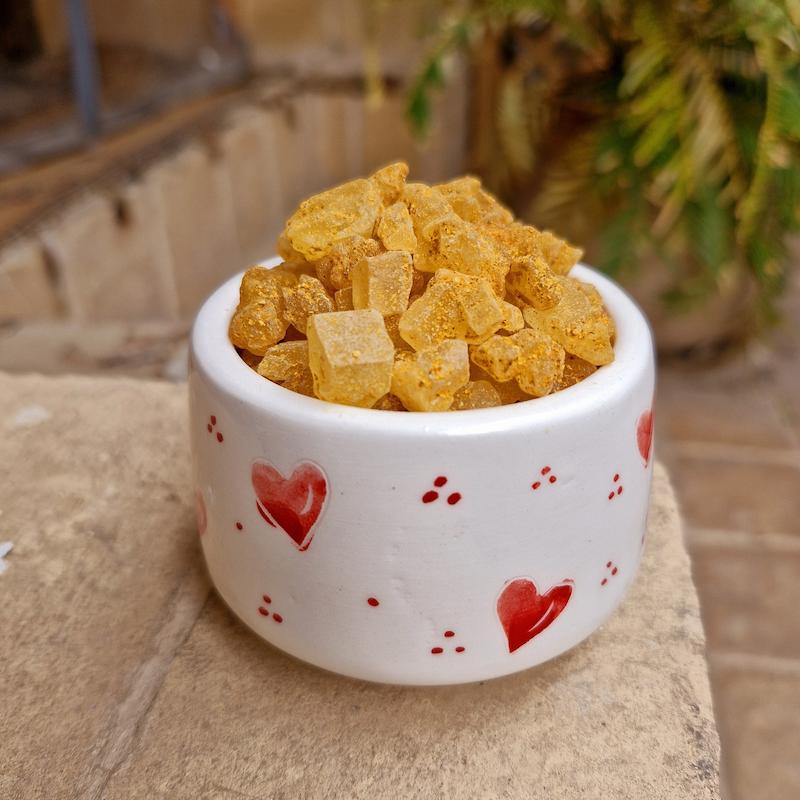 نبات نگینی زعفران و هل و گلاب