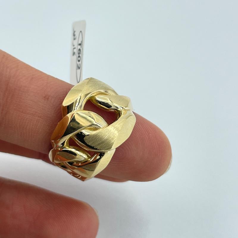 انگشتر طلا کارتیه سایز ۴ cartier  کد ۱۷۴۸