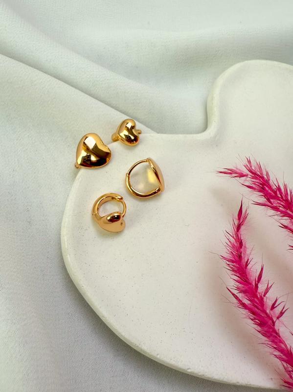 گوشواره قلب ژوپینگ