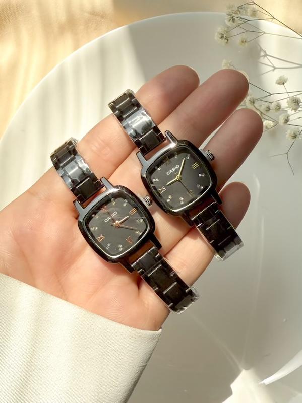 ساعت زنانه کاسیو مربعی Casio