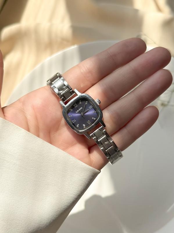 ساعت زنانه کاسیو مربعی Casio