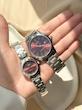 ساعت کاسیو بورگاندی ( شرابی متالیک ) casio