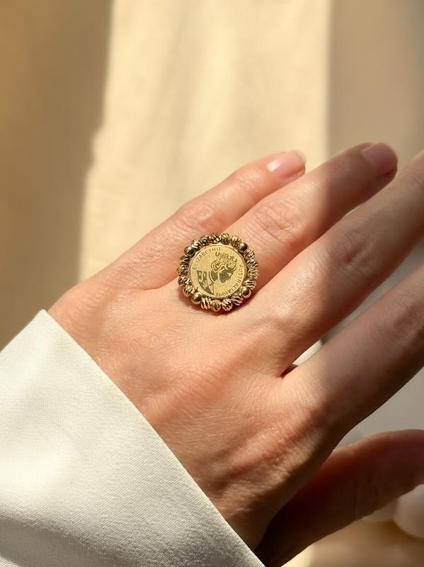 انگشتر استیل الیزابت