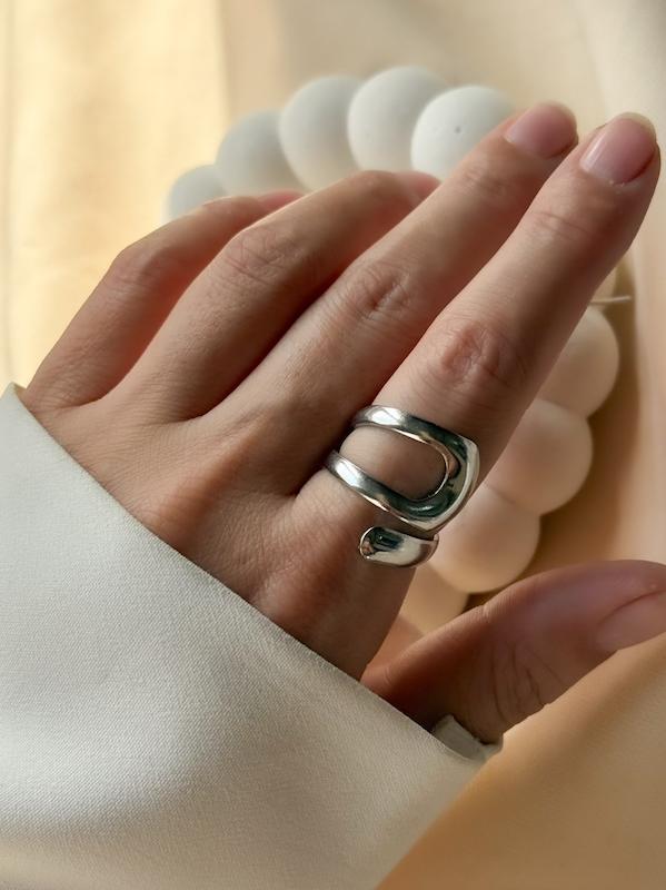 انگشتر استیل پیچ