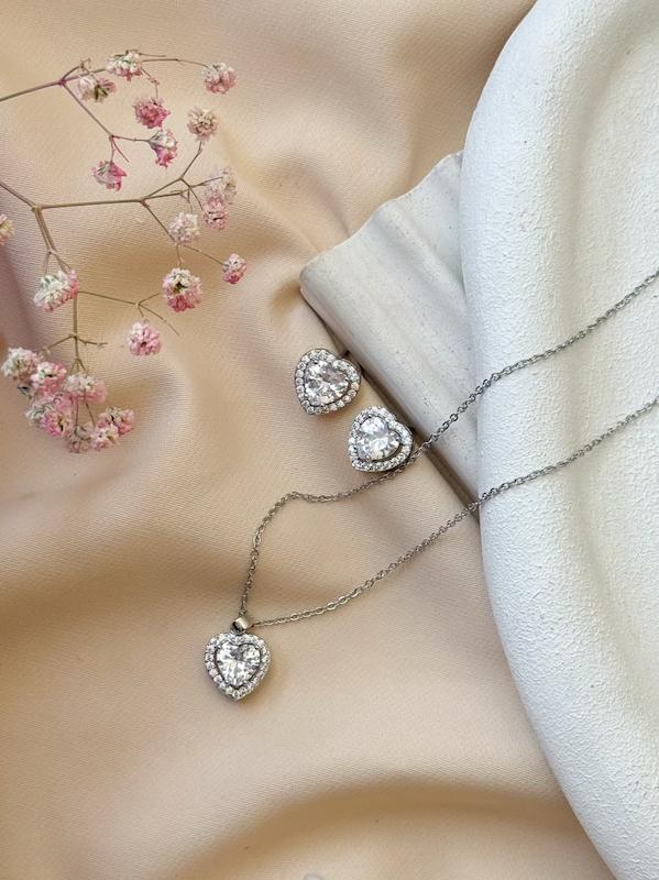 نیمست جواهری قلب مینیمال