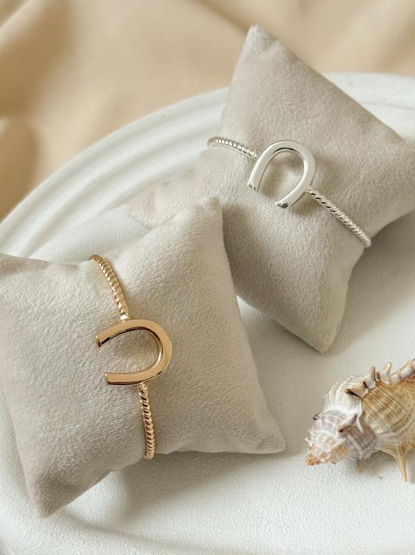 دستبند بنگل نعل ( پیچی )