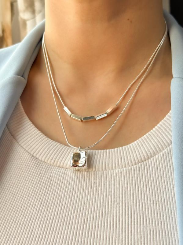 گردنبند زنانه دولاین دفرمه