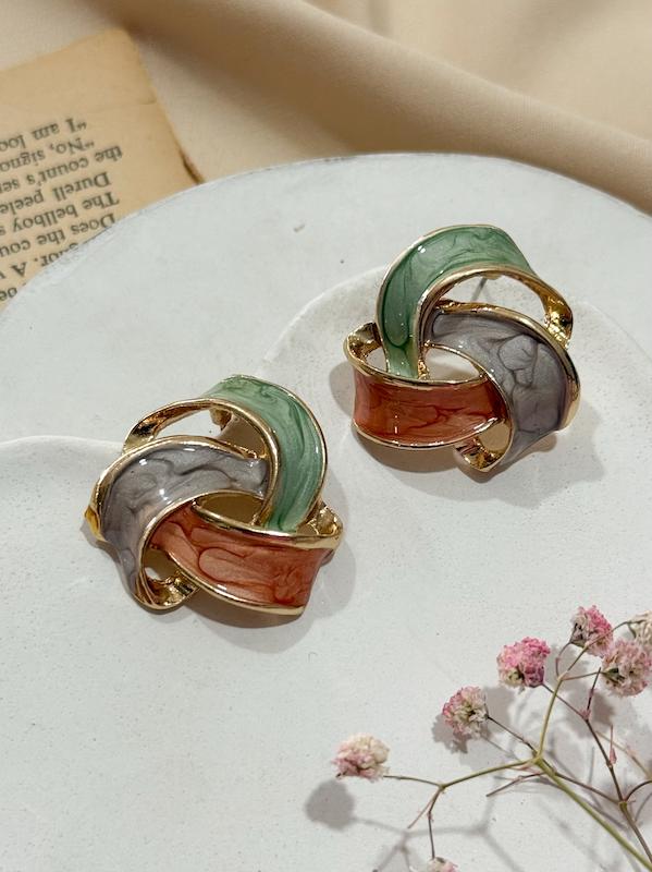 گوشواره میناکاری روشا4