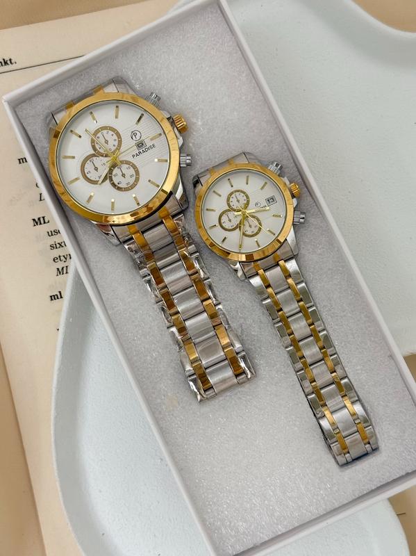 ساعت ست استیل paradise(سری صفحه سفید )