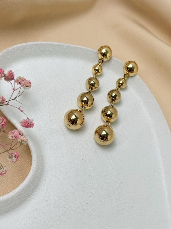 گوشواره آویز گوی 