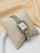 ساعت زنانه فنسی بند حصیری ( سری نقره ای )