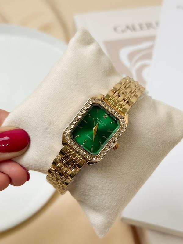 ساعت زنانه رولکس مستطیل ( سری طلایی ) Rolex 
