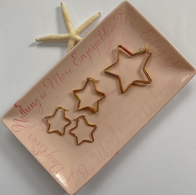 گوشواره اشکال هندسی ستاره