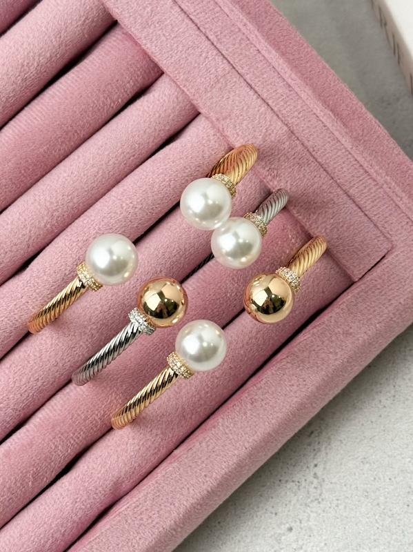 دستبند دیوید یورمن مرواریدی