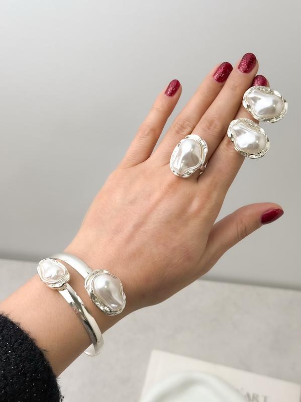 نیمست مرواریدی دفرمه