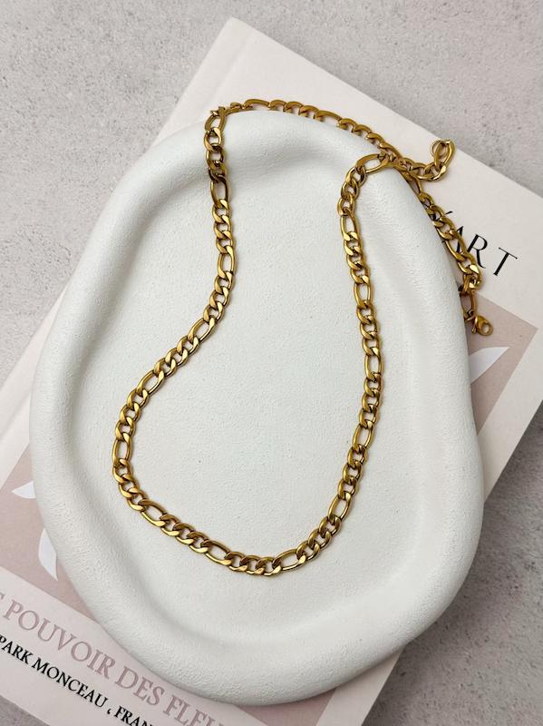 گردنبند مردانه استیل فیگارو