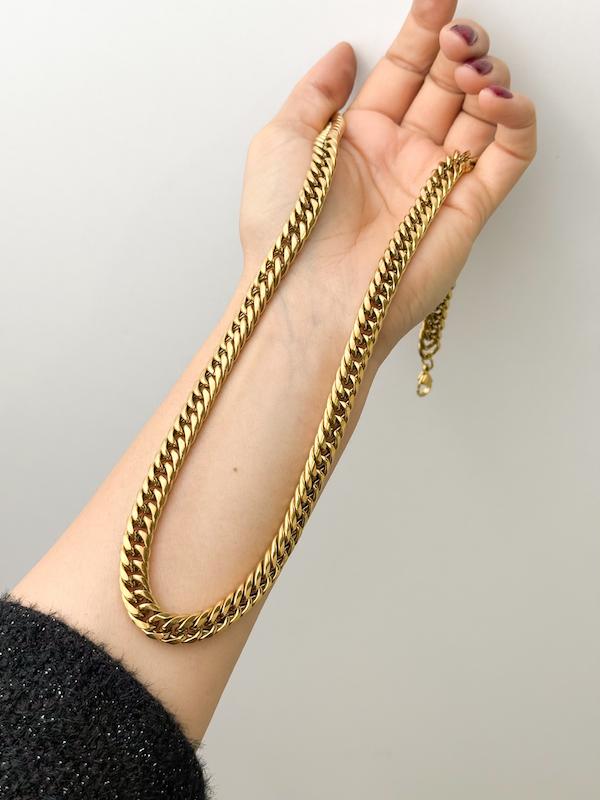 گردنبند مردانه استیل کارتیه