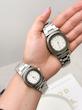 ساعت زنانه و مردانه پتک فیلیپ ( نقره ای سفید ) Patek philippe