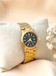 ساعت زنانه کاسیو طلایی صفحه مشکی Casio MTP-1199