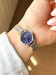 ساعت زنانه بندحصیری گرد دنیل ولینگتون نقره ای مینیمال Daniel Wellington