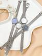 ساعت زنانه بندحصیری گرد دنیل ولینگتون نقره ای مینیمال Daniel Wellington