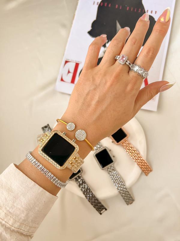 ساعت دیجیتالی نگین دار