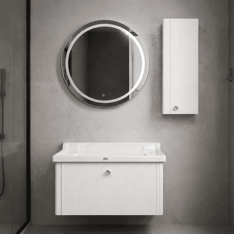 روشویی کابینتی و آینه باکس سایز بزرگ شیک مدل دینور