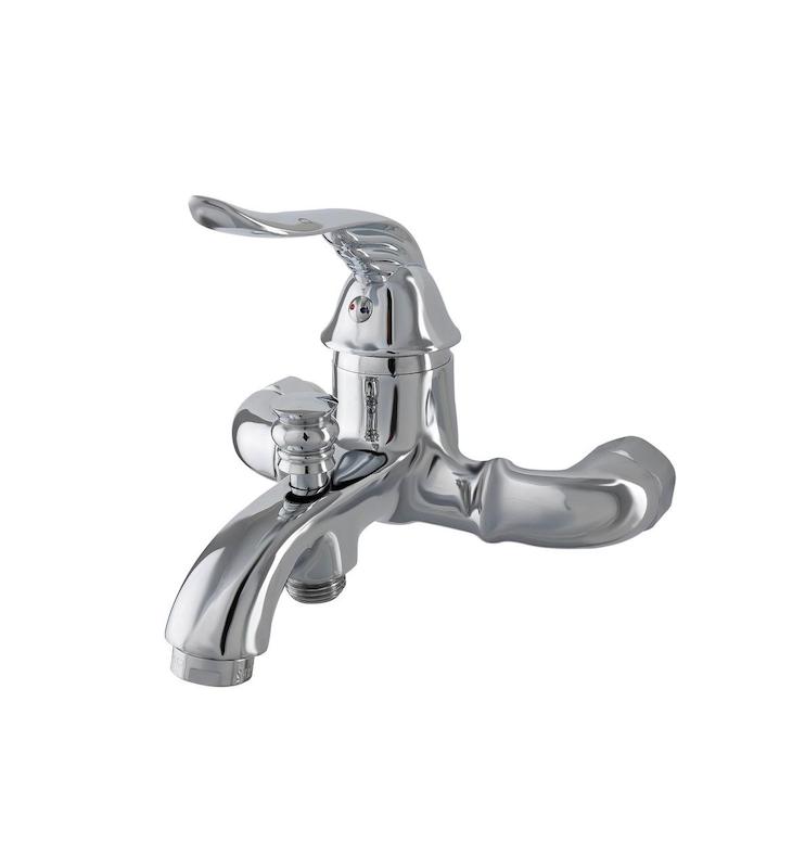 شیر دوش حمام کروم‌مات‌مدل آلفا قسطی