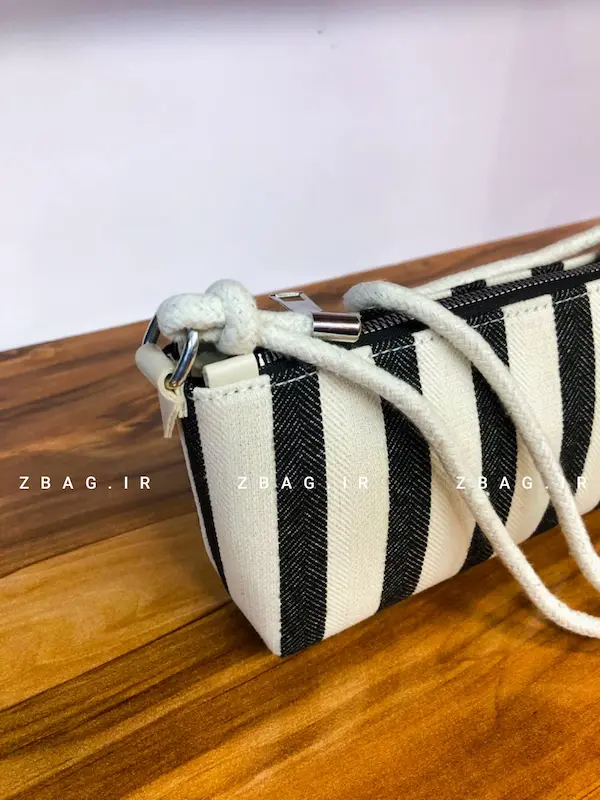 کیف دوشی زنانه مجلسی جنس کنفی
