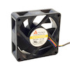 فن خنک‌کننده DC براشلس Y.S.Tech مدل FD127025MB سایز 7×7×2.5cm