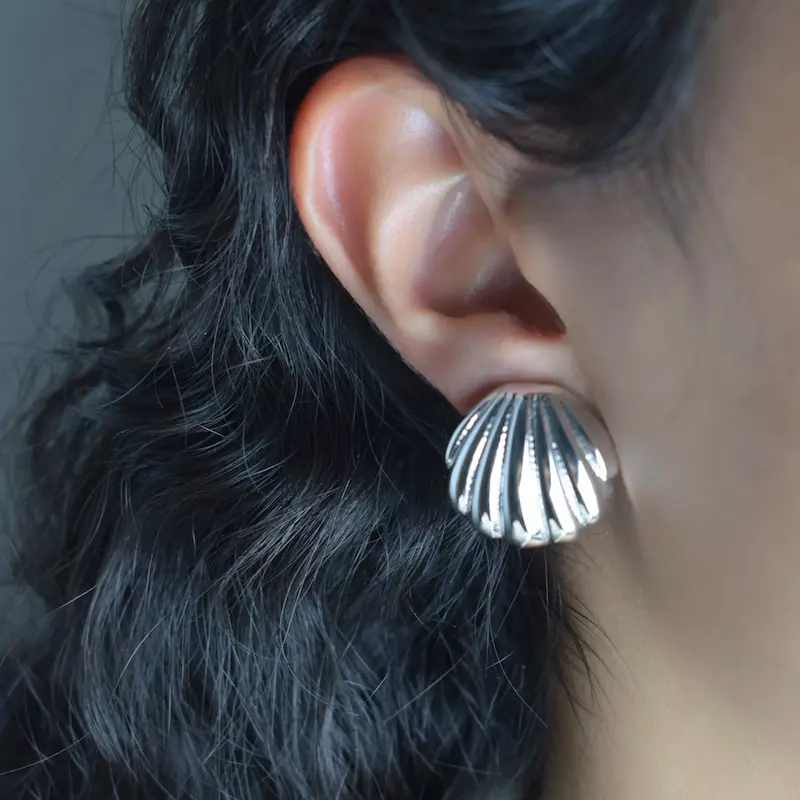 گوشوار فشن طرح صدف مد43