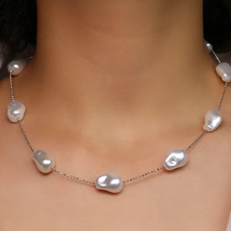 گردنبند نیو نیو طرح دفرمه کد215