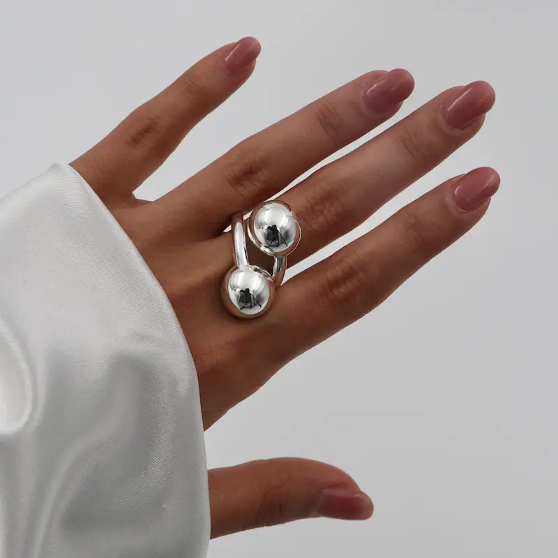 انگشتر ابکاری نقره کد118