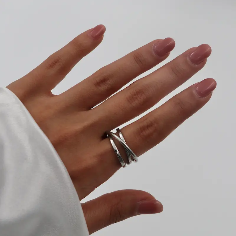 انگشتر استیل کد ۱۰۵