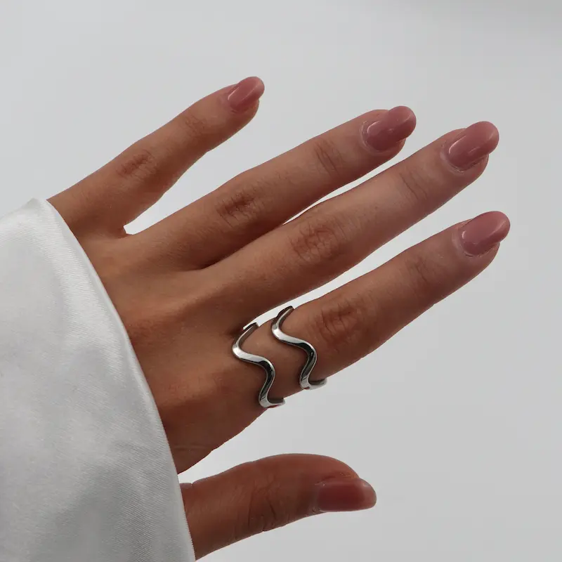 انگشتر استیل کد کد ۱۰۶