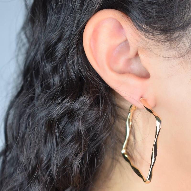 گوشوار مکعبی کد55