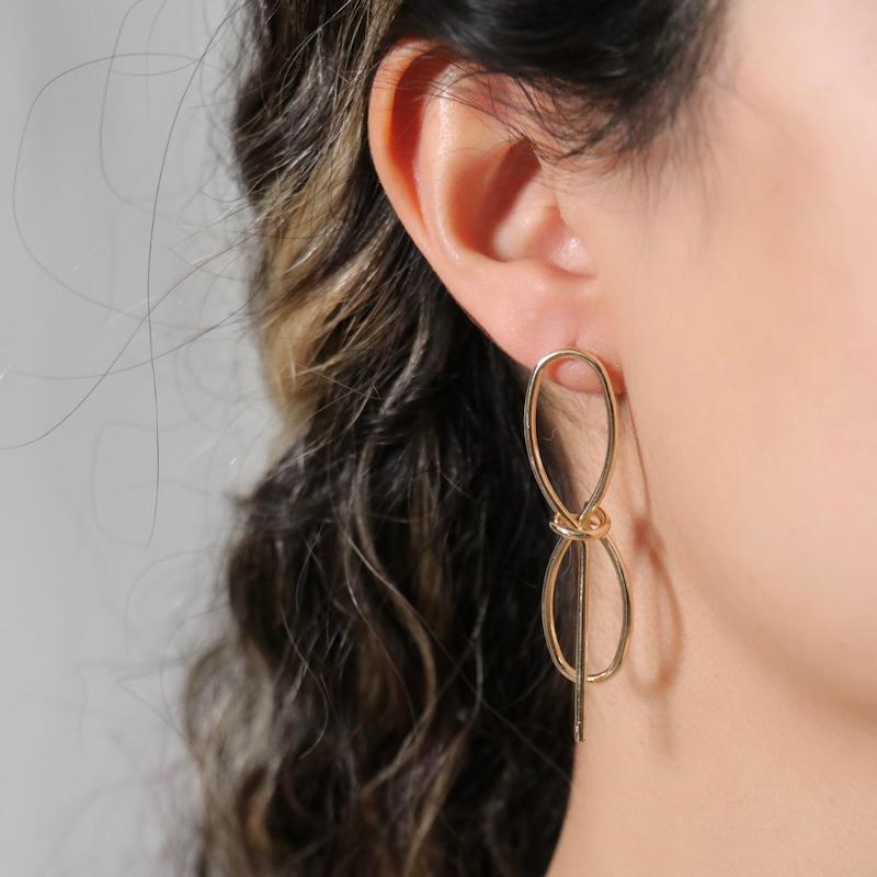 گوشوار استیل فشن طرح پاپیون کد52