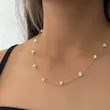 گردنبند سنگ ریز رنگی