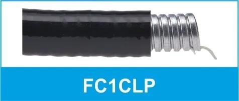 لوله خرطومی فلزی نخدار با روکش ضخیم FC1CLP رهورد خراسان