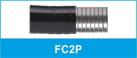 لوله خرطومی فلزی مستحکم روکشدار FC2P رهورد خراسان